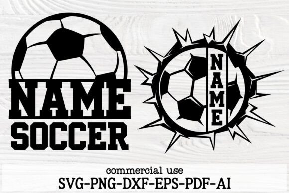 A Custom Soccer SVG Bundle for Commercial Product Creation