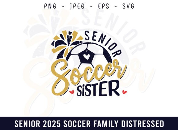 A Designer Reviews the Senior 2025 Soccer SVG Graphic