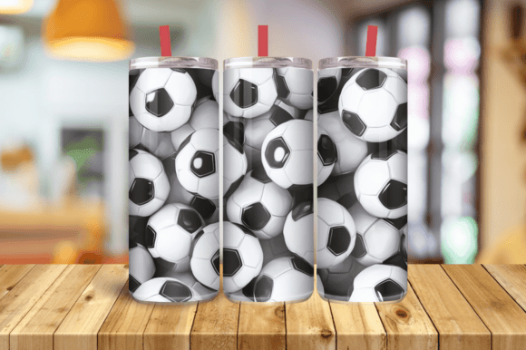 A Designer's Review of Soccer Graphics for Tumbler Wraps