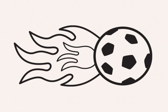A Dynamic Soccer Icon for Crafters & Small Businesses