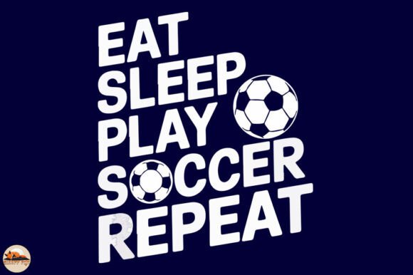 A Playful Soccer Graphic Design Asset for Lifestyle Crafts