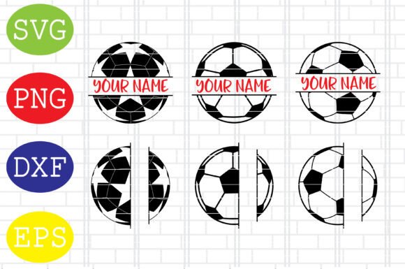 A Soccer Ball Graphic for Craft and Business Branding