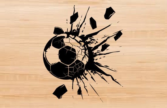 A Soccer Silhouette for Powerful Editorial Graphics