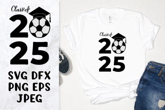 A Solid SVG for Soccer and Graduation Graphics