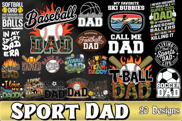 Crafting a Sport Dad Brand: A Graphics Review