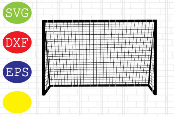 Crafting Dynamic Brand Graphics with a Soccer Goal SVG