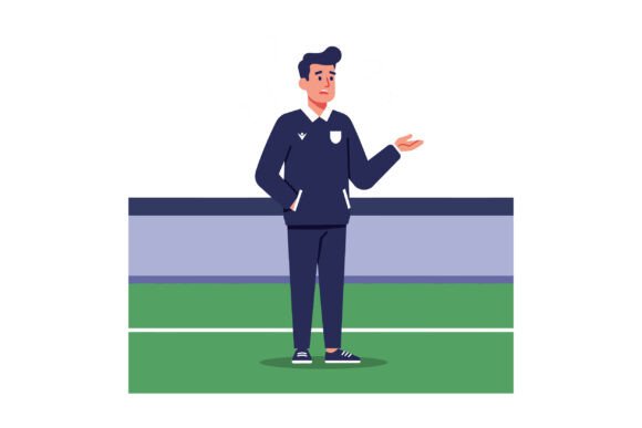 Evaluating a Soccer Coach Illustration for Digital Selling