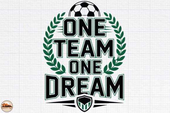 One Team One Dream: A Team-Spirited Graphic for Crafters
