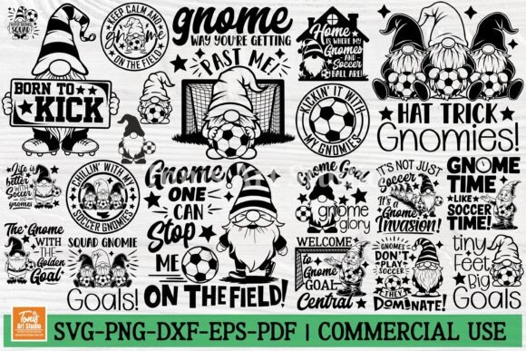 Review: Soccer Gnomes SVG Bundle for Blog & Website Graphics