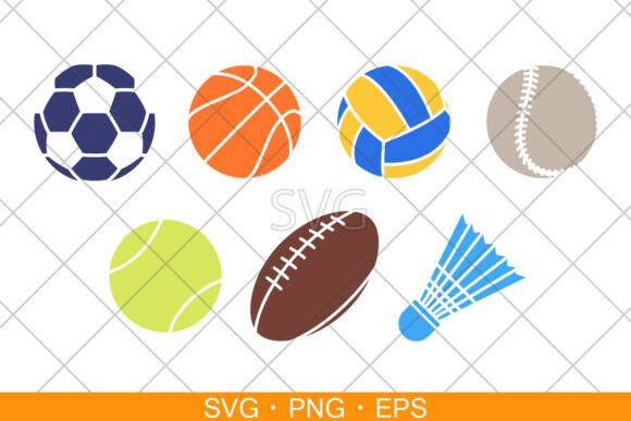 Sport Balls Icons: Graphics That Define Editorial Quality