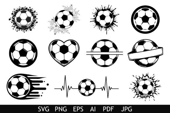 Unpacking the Soccer Ball Graphic Art Set for Crafts & Graphics